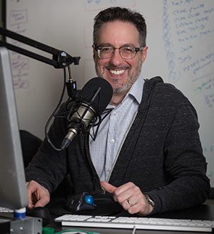 JoeColantonio Joe smiling during a podcast